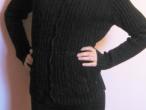 Daiktas Šiltas juodas megztinis