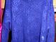 Nertas mėlynas megztinis, su skylutėm Vilnius - parduoda, keičia (1)