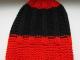 Raudonai juoda megzta kepurė Vilnius - parduoda, keičia (1)