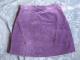 Violetinis aksominis sijonas (S) Panevėžys - parduoda, keičia (3)