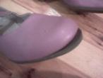Daiktas 37-37.5 dydzio odiniai batukai violetiniai