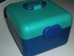 Daiktas žalia/mėlyna papuošalų dėžutė