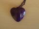 Violetinis pakabukas širdelė iš newyorker Mažeikiai - parduoda, keičia (2)