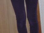 Daiktas grazios violetines velvetines kelnes:)