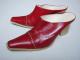 Raudoni įsispiriami batai (38) Vilnius - parduoda, keičia (3)