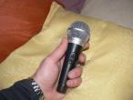 Daiktas metalinis mikrafonas