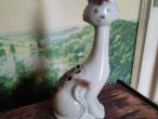 Daiktas Keramikinė statulėlė- žvakidė katinas. 