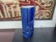 Tarybinė porcelianinė mėlyno kobalto spalvos vaza.  Kaunas - parduoda, keičia (2)