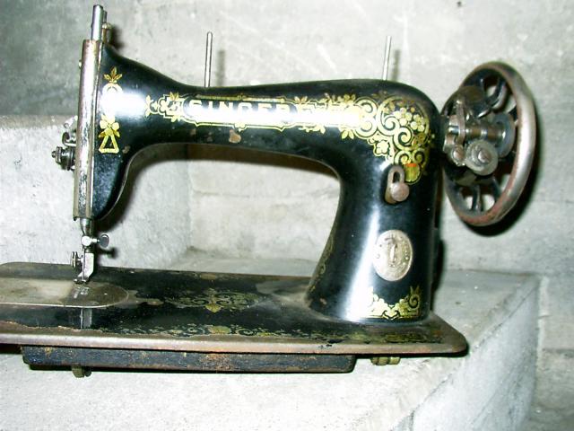 Daiktas sena siuvimo mašina Singer