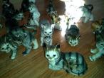 Daiktas Katinų statulėlių kolekcija