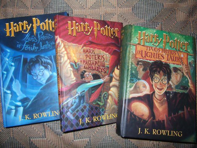 Daiktas Hario Poterio 3 knygos