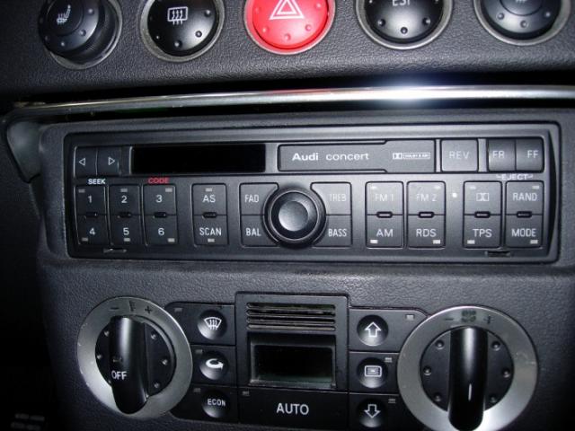 Audi A3 Concert Stereo Manual