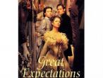Daiktas atšviesta Čarlzo Dikenso knyga Great Expectations anglų kalba