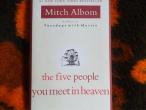 Daiktas Mitch Albom "The five people you meet in heaven"