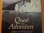 Daiktas Chris Bonington ,Quest for adventure"