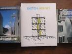 Daiktas 3 knygos/albumai apie architektūrą