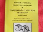 Daiktas Kombinatorika, tikimybių teorija, matematinė statistika
