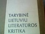 Daiktas tarybine lietuviu literaturos kritika 1940 - 1956