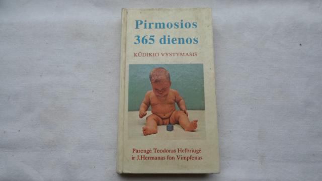 Daiktas Knyga Pirmosios 365 dienos kūdikio vystymasis