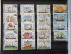 Daiktas Pašto ženklų serijos su laivais