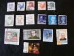Daiktas Įvairių šalių pašto ženklai Įžymūs žmonės