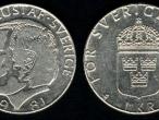 Daiktas Svedijos 1 krona 1978m