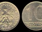 Daiktas Lenkijos 10zlotu 1989m