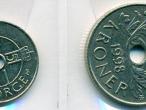 Daiktas Norvegijos monetos