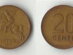 Daiktas 20 centu, Lietuva, 1991