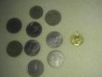 Daiktas rusiskos monetos