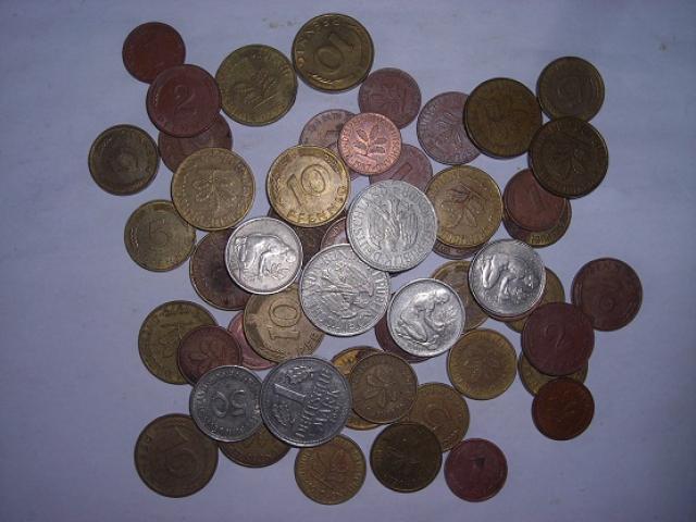 Daiktas Vokietijos monetos pfenigai