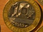 Daiktas prancuzija 10 franku 1989m