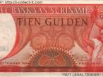 Daiktas Surinamo banknotas