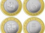 Daiktas 2012 Kurortų 2lt monetos (4 skirtingos)