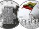 Daiktas 50 litu moneta Lietuvos sąjūdžio įkūrimo 25-mečiu