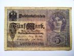 Daiktas Vokietija 1917 5 mark