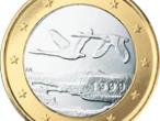 Daiktas Suomijos 1 euro moneta
