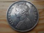 Daiktas 1 Rupijos india 1901 / Queen Victoria / sidabras