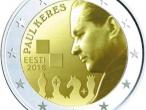 Daiktas 2016 m. Estijos proginė 2 eurų moneta skirta šachmatininkui Paului Keresui