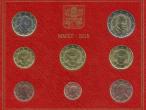 Daiktas 2015 m. Vatikano 1c-2eur euro monetų rinkinys