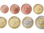 Daiktas 2015 m. Lietuvos euro monetų rinkinys nuo 1ct iki 2eur