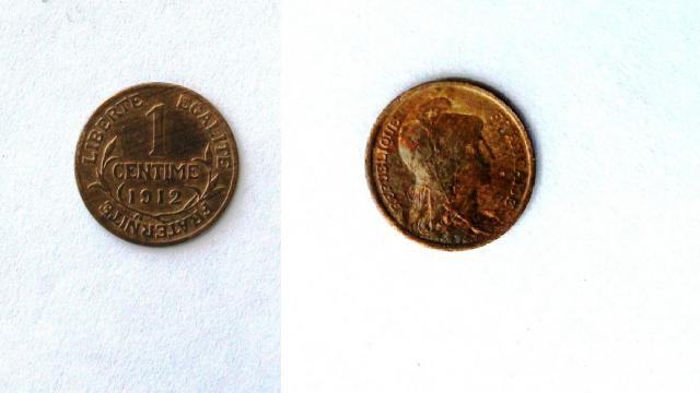 Daiktas Prancūzija 1 centimes 1912 m