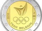 Daiktas Belgijos 2 euru progine moneta