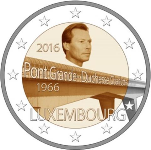 Daiktas 2016 Liuksemburgo 2 eur