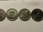 Daiktas Kanados 4 monetos 25 cent