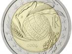 Daiktas 2 euro progine moneta italija 2004
