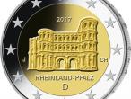 Daiktas 2 euro progine moneta vokietija 2017 rhein-pfalz