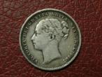 Daiktas victoria 1 shilling 1883 / sidabras
