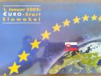 Daiktas Slovakijos Kronų ir Eurų rinkinys 2009 m. unc