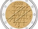Daiktas Suomijos 2020m.progine moneta,UNC